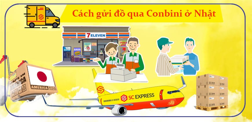 Cách gửi đồ qua Conbini ở Nhật